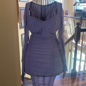 FASHION NOVA PURPLE DRESS